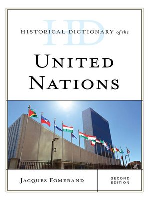 cover image of Historical Dictionary of the United Nations